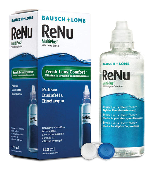 Renu Multiplus Contact Lens Solution 120Ml